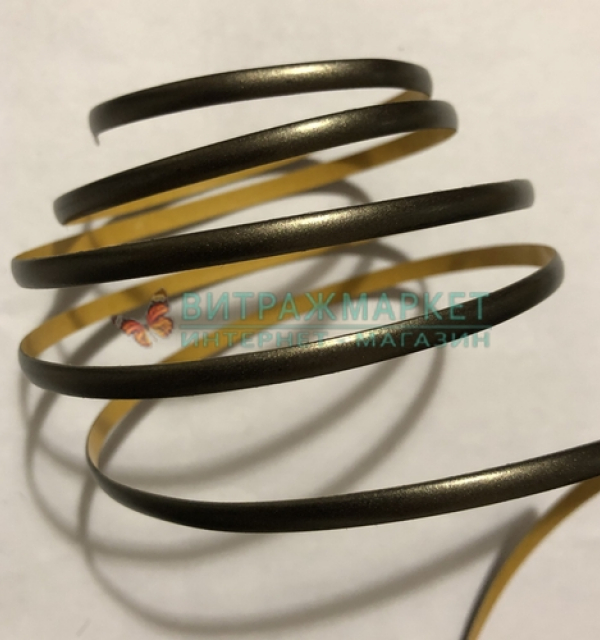 Свинцовая лента Rega Lead Bronze 4,5 мм/10 м (коричневая матовая)